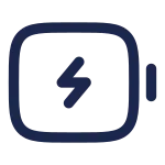 Battery Charge Minimalistic SVG Icon